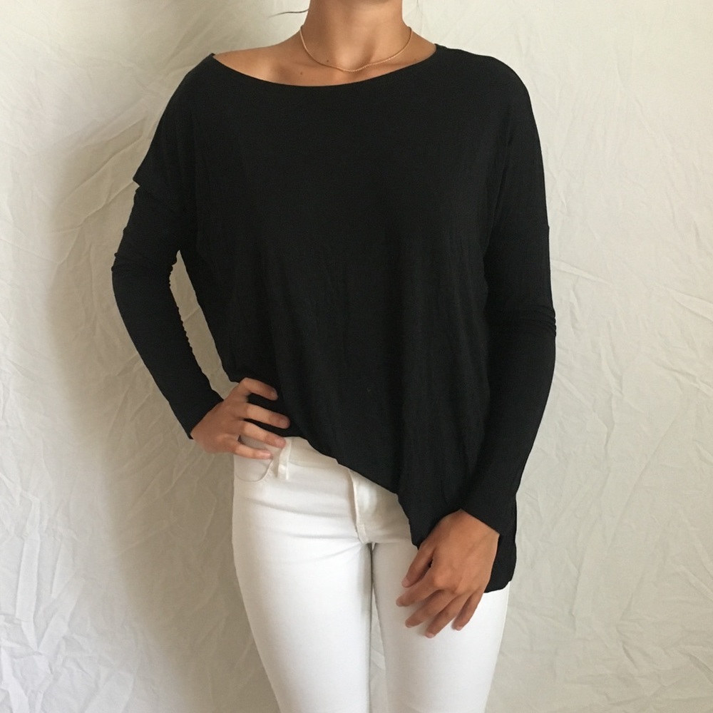 Black long sleeve pinko shirt!